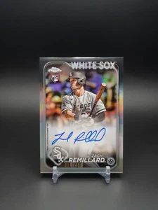 2024 Topps Chrome Rookie Auto Refractor /499 Zach Remillard #RA-ZR Auto RC - Picture 1 of 2