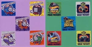 10 Patient große Aufkleber - Medical - Thomas the Tank Engine, Hot Wheels - Bild 1 von 3