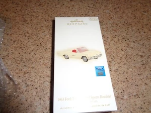 2009 Hallmark 1963 Ford THUNDERBIRD Sports Roadster Series #19 Classic Car NIB - Picture 1 of 5