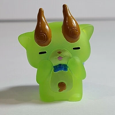 2017 Yokai Watch Finger Puppet 2" Clear Wibblekoma Figure Yo-Kai Bandai - Image 1 of 3