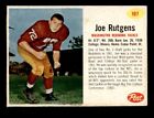 1962 Post Football #197 Joe Rutgens EX/MT *2
