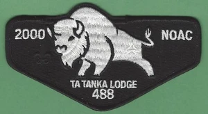 TA TANKA LODGE 488 NOAC 2000 BOY SCOUT OA FLAP PATCH S46 - Picture 1 of 1