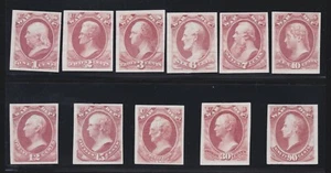US O83P3-O93P3 War Department Official India Paper Proofs VF-XF (-009) - Picture 1 of 2