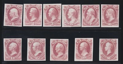 US O83P3-O93P3 War Department Official India Paper Proofs VF-XF  (-009) - Image 1 of 2