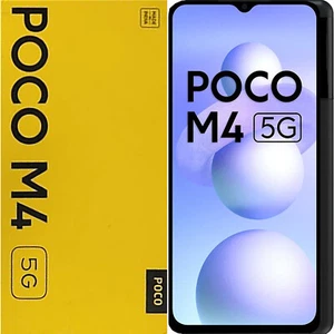 Xiaomi Poco M4 5G Power Black 128GB + 6GB Dual-SIM Unlocked GSM MZB0BRZIN NEW - Picture 1 of 4
