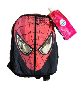 Spiderman Superhero Face Backpack With Hydrator Pouch - Picture 1 of 1