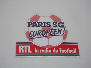 PSG Européen - Sticker Autocollant Vintage - Imagen 1 de 1