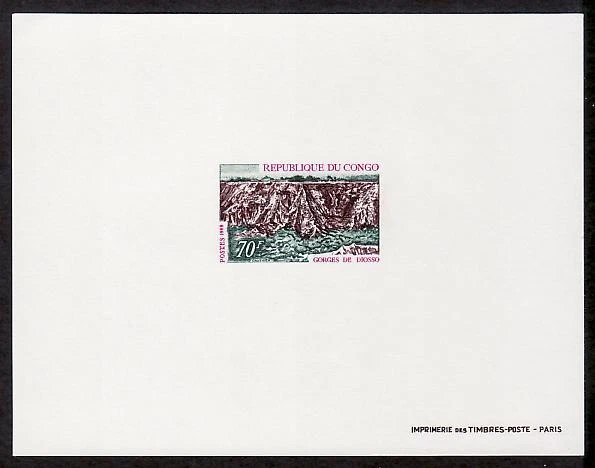 Congo Sc206 Tourism, Diosso Gorge, Deluxe Proof. - Image 1 of 1