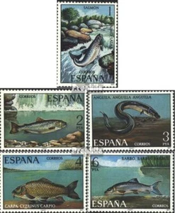 Spagna 2289-2293 (completa edizione) MNH 1977 Pesci d'acqua dolce - Foto 1 di 1