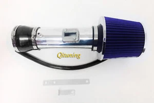 Black Blue Air Intake System Kit + Filter For 2010 Acura TL 3.7L V6 - Bild 1 von 1