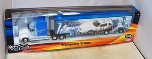 1:64 HOT WHEELS 2002 #21 BUDDY BAKER TRIBUTE TRANSPORTER HAULER TRUCK 54680 MIB - Picture 1 of 6