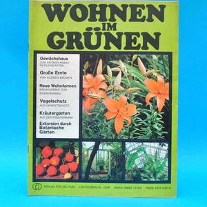 DDR Wohnen im Grünen 2/1976 Verlag für die Frau J Gewächshäuser Erdbeeren Gräser - Bild 1 von 1