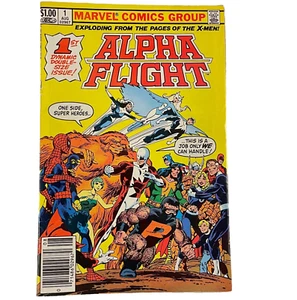 Alpha Flight # 1 Marvel Comics 1983 First App Puck Marina Tundra Wild Child - Picture 1 of 6