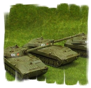 Painted! -  Soviet 2S1 Carnation Battery (3 vehicles) - 15mm WW3 - Team Yankee - Picture 1 of 2