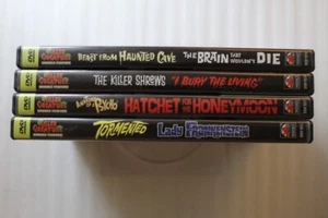 Killer Creature DVD Lot Killer Shrews Hatchet Honeymoon Anatomy Psycho Tormented - Picture 1 of 5