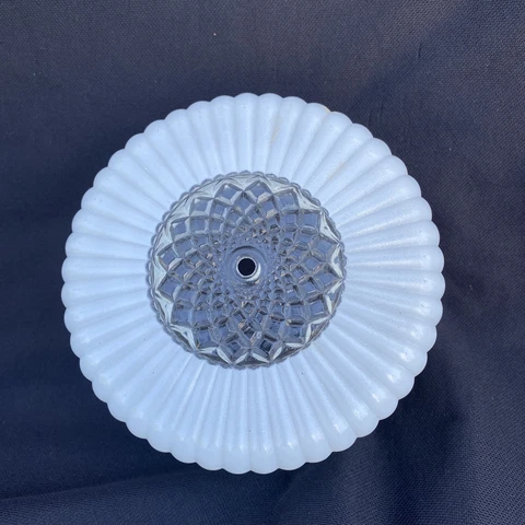 Retro Ceiling Glass Round Art Deco Mid Century Ceiling Light Globe / Shade Cover