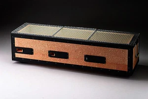 Japanese Yakitori BBQ Porous Ceramic Barbecue Grill Hibachi Konro 77 x 23cm - Picture 1 of 3