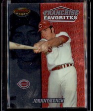 2000 Bowman's Best #FR1B Johnny Bench Franchise Favorites Near Mint or Better