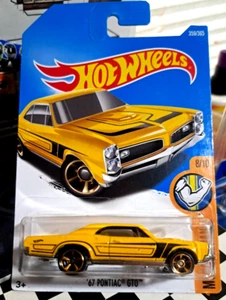 2017 Hot Wheels - '67 Pontiac GTO, HW Muscle Mania Series 8/10 - Picture 1 of 4