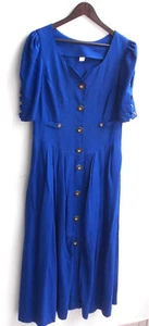 Damen Trachten Kleid blau Gr. 38 - Bild 1 von 2