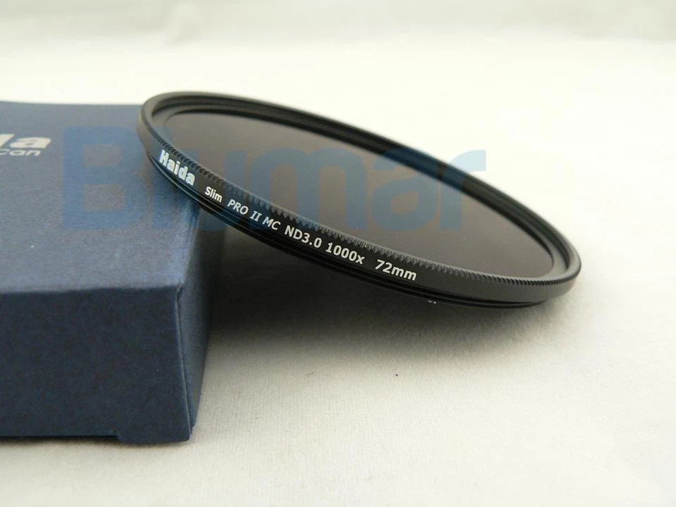 Haida 10 stops Haida Slim PROII Multi-coating ND 3.0 (1000x) 10 stop Filter 72mm - Image 1 of 2