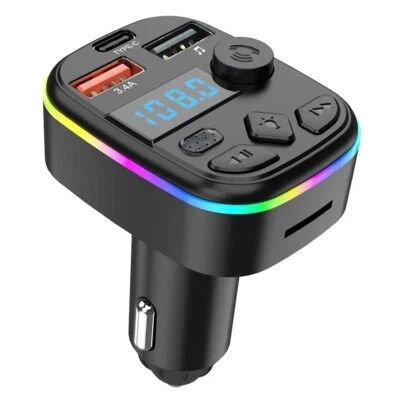 KFZ Bluetooth FM Transmitter Auto Radio MP3 Player Dual USB Ladegerät Adapter DE - Bild 1 von 4