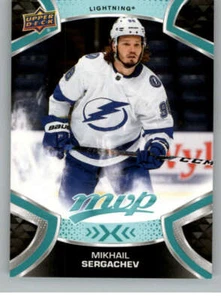 2021-22 Upper Deck MVP #150 Mikhail Sergachev NM-MT Lightning ID:39071 - Picture 1 of 2