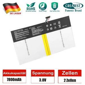 Batterie 7800mAh C12N1435 pour Asus Transformer Book T100HA 10.1" 2 en 1 écran tactile - Photo 1/12