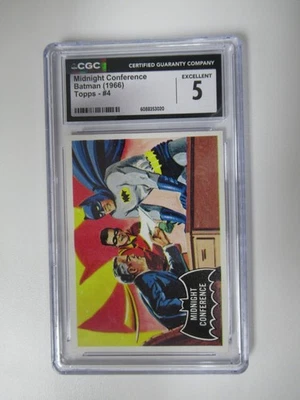 Topps 1966 Batman Midnight Conference #4 - Black Bat - Image 1 of 3