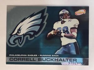 2002 Atomic Non Die Cut #72 Correll Buckhalter ~ Philadelphia Eagles #'D 370/600 - Picture 1 of 3