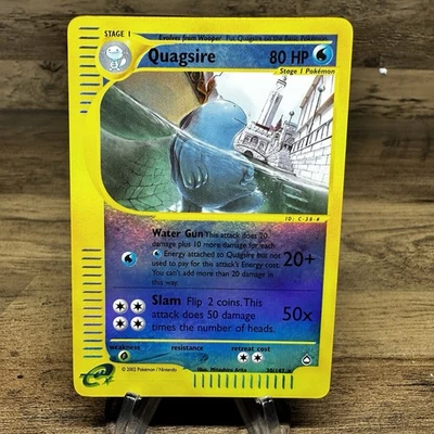 Quagsire 30/147 Pokemon Aquapolis Reverse Holo Rare Card TCG - Image 1 of 4