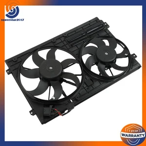 2005-2016 For Volkswagen Jetta Passat Radiator 2006-2017 2018 Cooling Dual Fan - Picture 1 of 15