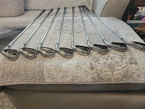 TaylorMade Burner 2.0 4-PW+AW Iron Set 85g Stainless Steel Regular Flex RH. Mens - Picture 1 of 14