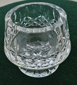 Waterford Kristall Lismore offene Zuckerdose mit Fuß 3,5x3,25" vertikale Schnitte Vintage - Bild 1 von 5