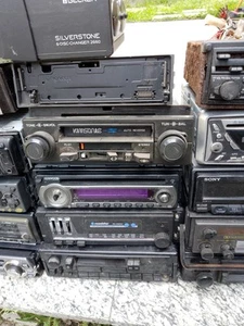 Lotto Stereo Auto Autoradio Vintage - Foto 1 di 21