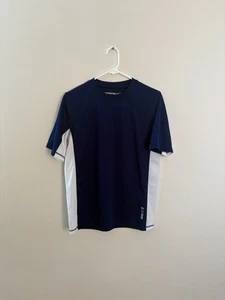 Zeroxposur Kids Boys Large Swim Shirt Navy Blue UPF 50+ Summer R3 - Picture 1 of 8