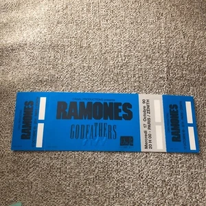 Ramones Unused ticket Zenith Paris 17/10/90 - Bild 1 von 1
