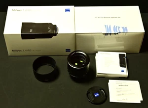 Zeiss Milvus 85mm 1.4 ZF.2 for Nikon【Near Mint】【From Japan】 - Picture 1 of 9