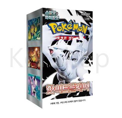 Pokemon Card Scarlet&Violet Expansion Pack White Flare Booster Box sv11W Korean - Image 1 of 2