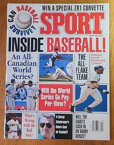 Inside Sports Magazine März 1993 Inside Baseball Steinbrenner Kiosk  - Bild 1 von 13