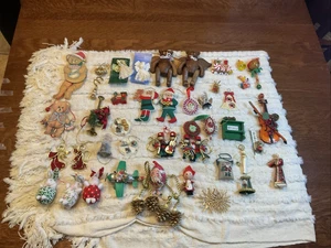 Vintage Konvolut 40+ Weihnachtsschmuck - Bild 1 von 21