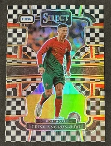2023-24 Cristiano Ronaldo Select FIFA Scacchiera Terrazza SSP #95 Portogallo - Foto 1 di 2