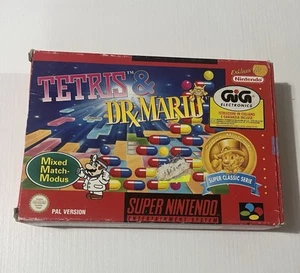 TETRIS & DR. MARIO , SUPER NINTENDO - Foto 1 di 4