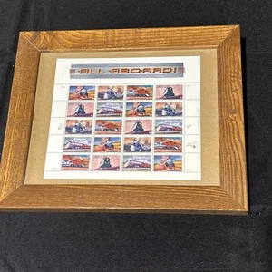 Vintage 1998 Collectors USA Postage Train Stamps - Picture 1 of 2