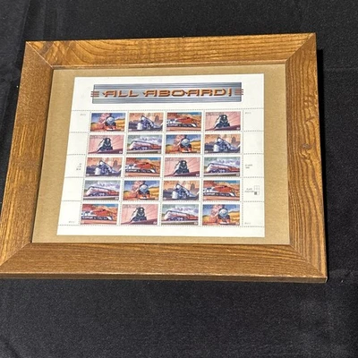 Vintage 1998 Collectors USA Postage Train Stamps - Image 1 of 2