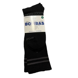 1 Paar Bombas Crew-Herrensocken Waden Größe X-Large mit Wabengewölbestütze - Bild 1 von 3