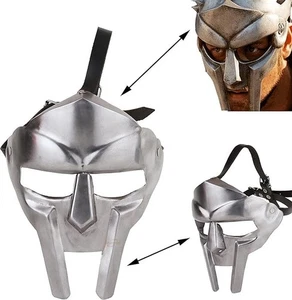 MF Doom Mask - Medieval Viking Roman Gladiator Mask Halloween & Cosplay Costume. - Picture 1 of 7