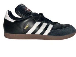 Adidas Samba Classic Leder Hallen Fußballschuhe schwarz weiß 034563 Herren Gr. 13 - Bild 1 von 10