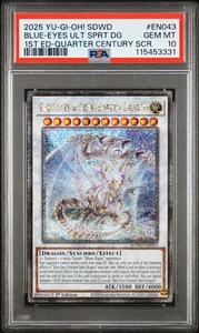 PSA 10 Blue-Eyes Ultimate Spirit Dragon | SDWD-EN043 | Quarter Century Secret - Bild 1 von 1