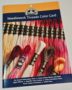 DMC Needlework Threads Color Card 2008 for Cross Stitch & Embroidery #1509 - Picture 1 of 10